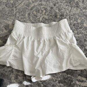 Free people Women's White Shorts